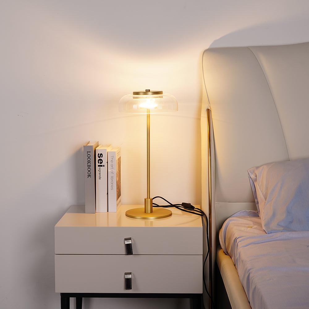 Glass Dome Table Lamp