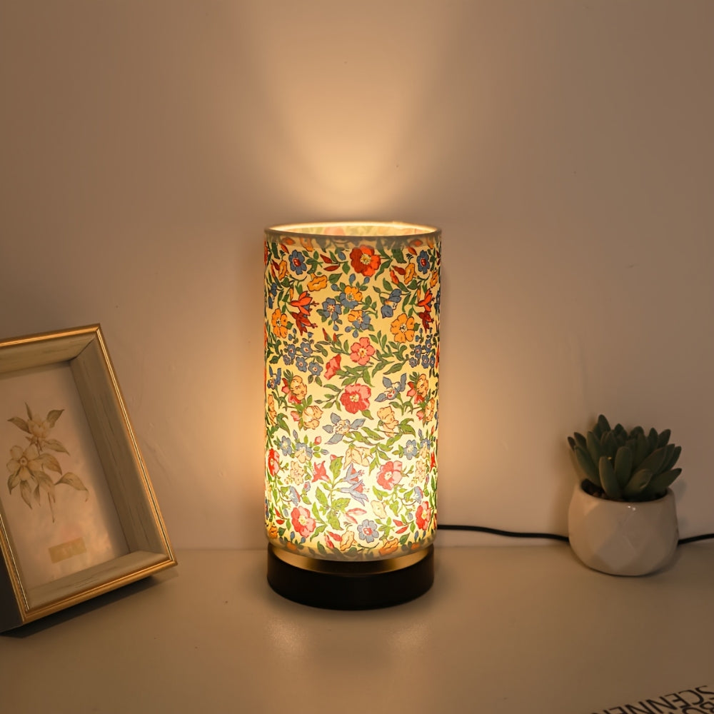 Botanical Print Fabric Table Lamp