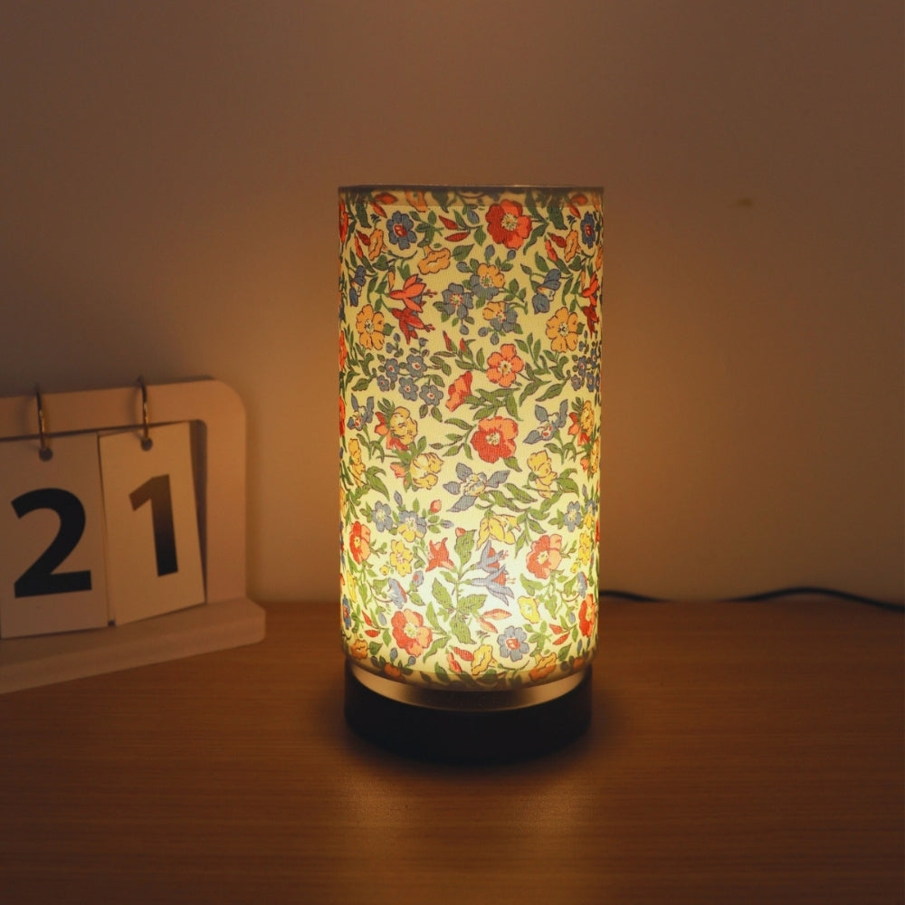 Botanical Print Fabric Table Lamp
