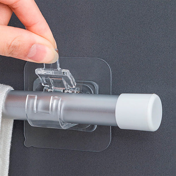Clip-On Anti-Slip Wall Storage Hook