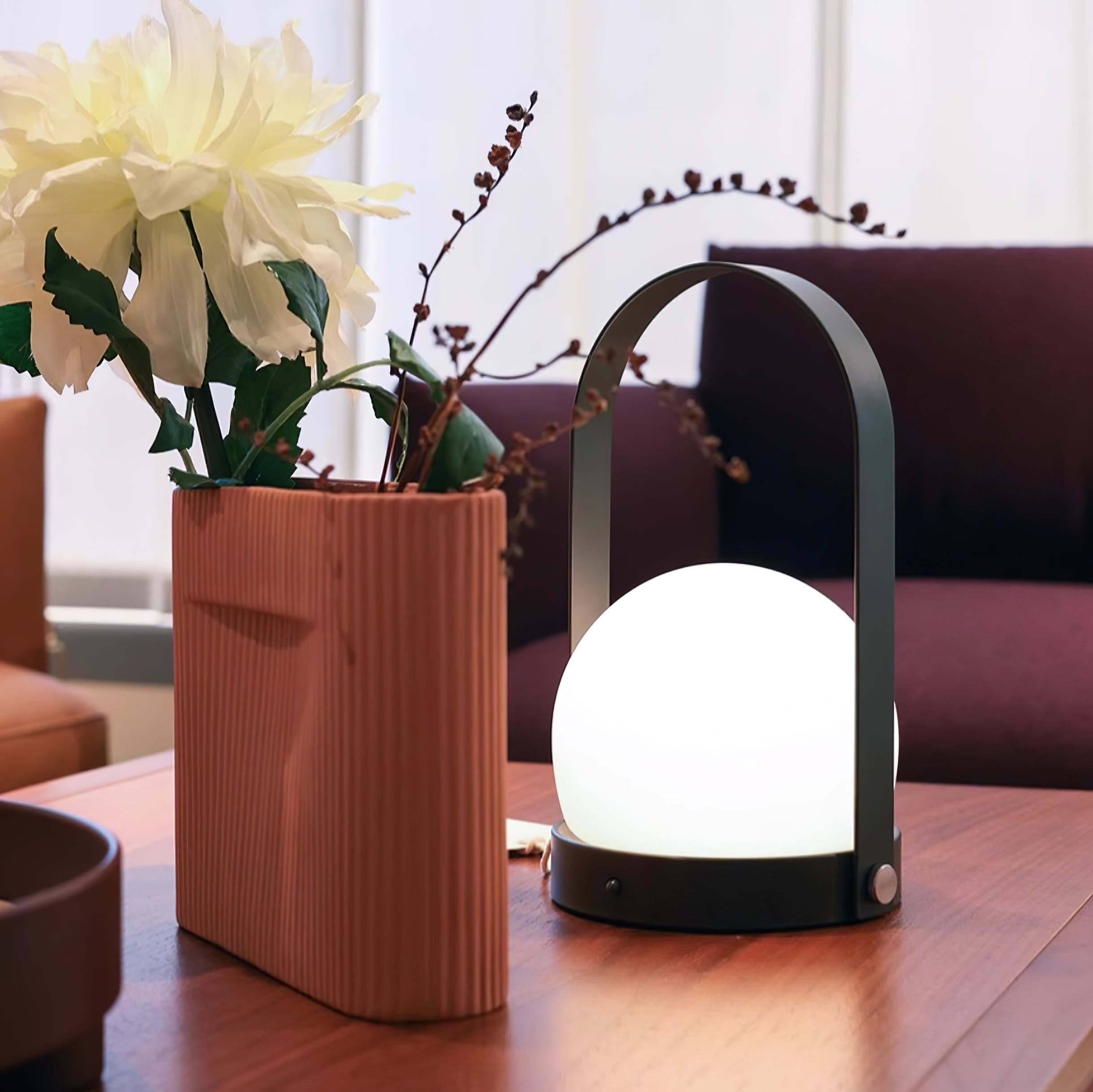 Sun Handle Table Lamp