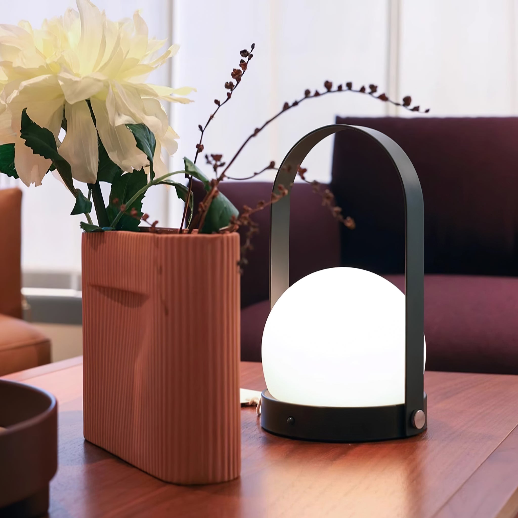 Sun Handle Table Lamp