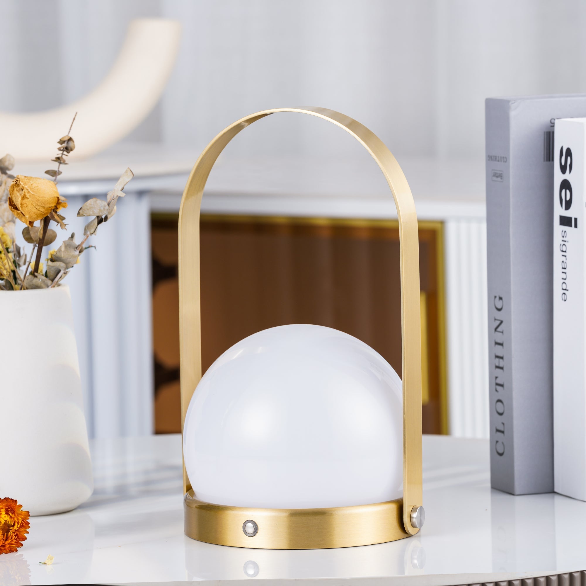 Sun Handle Table Lamp