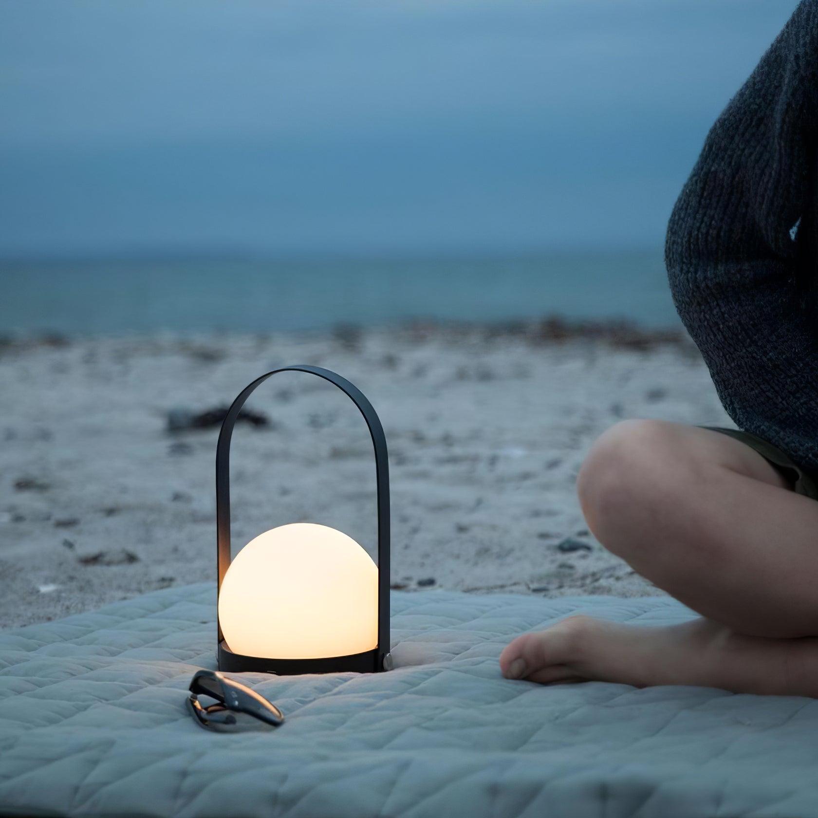 Sun Handle Table Lamp