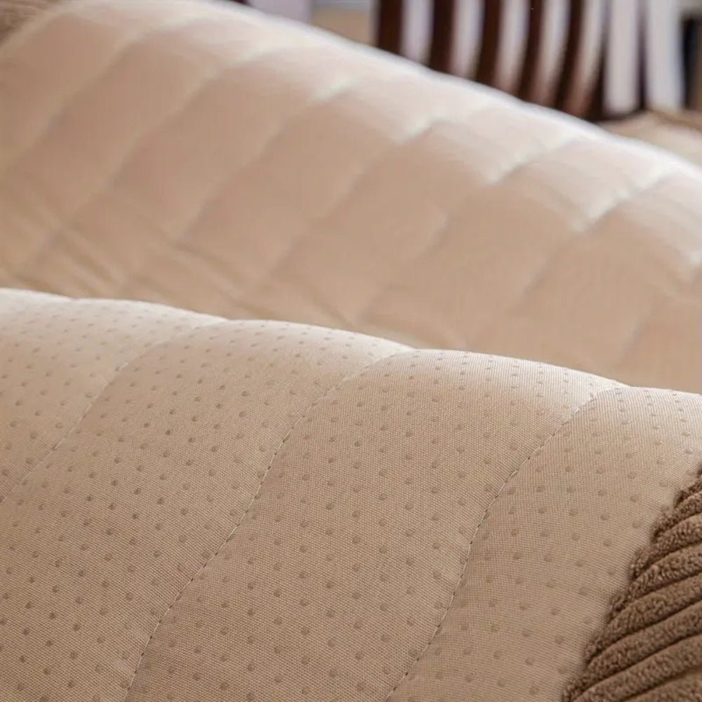 Plush Protective Sofa Cover