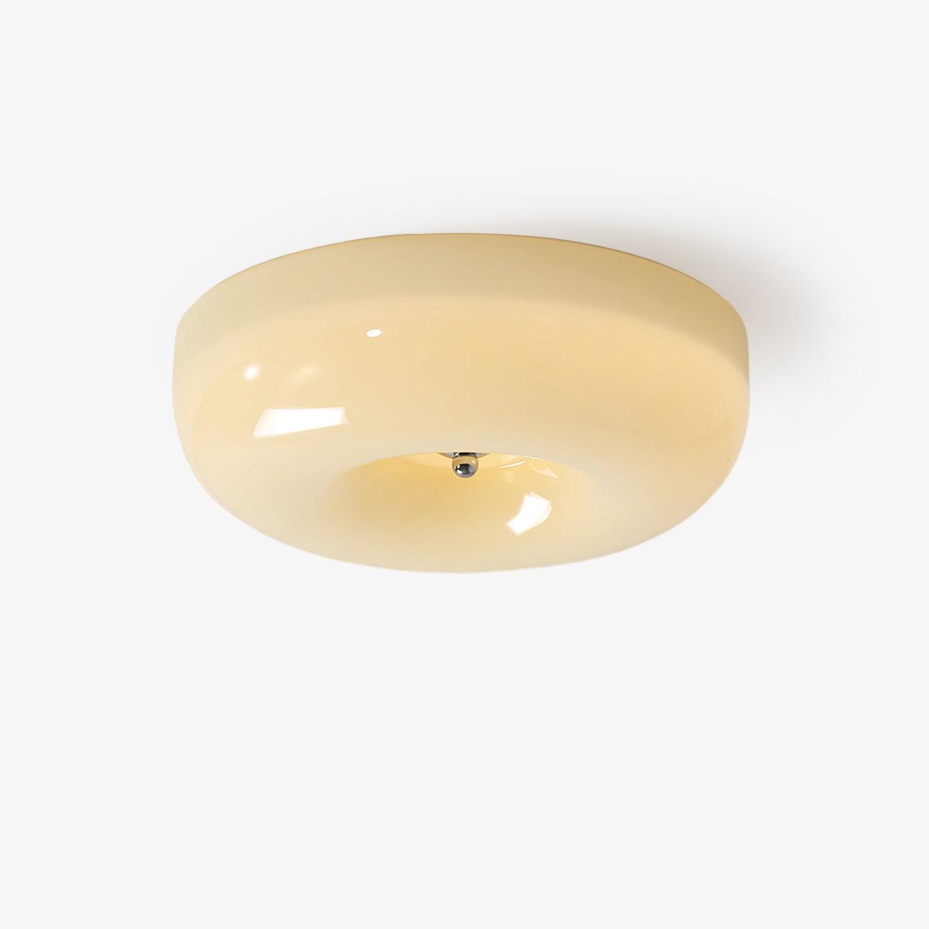 Glass Pudding Ceiling Light