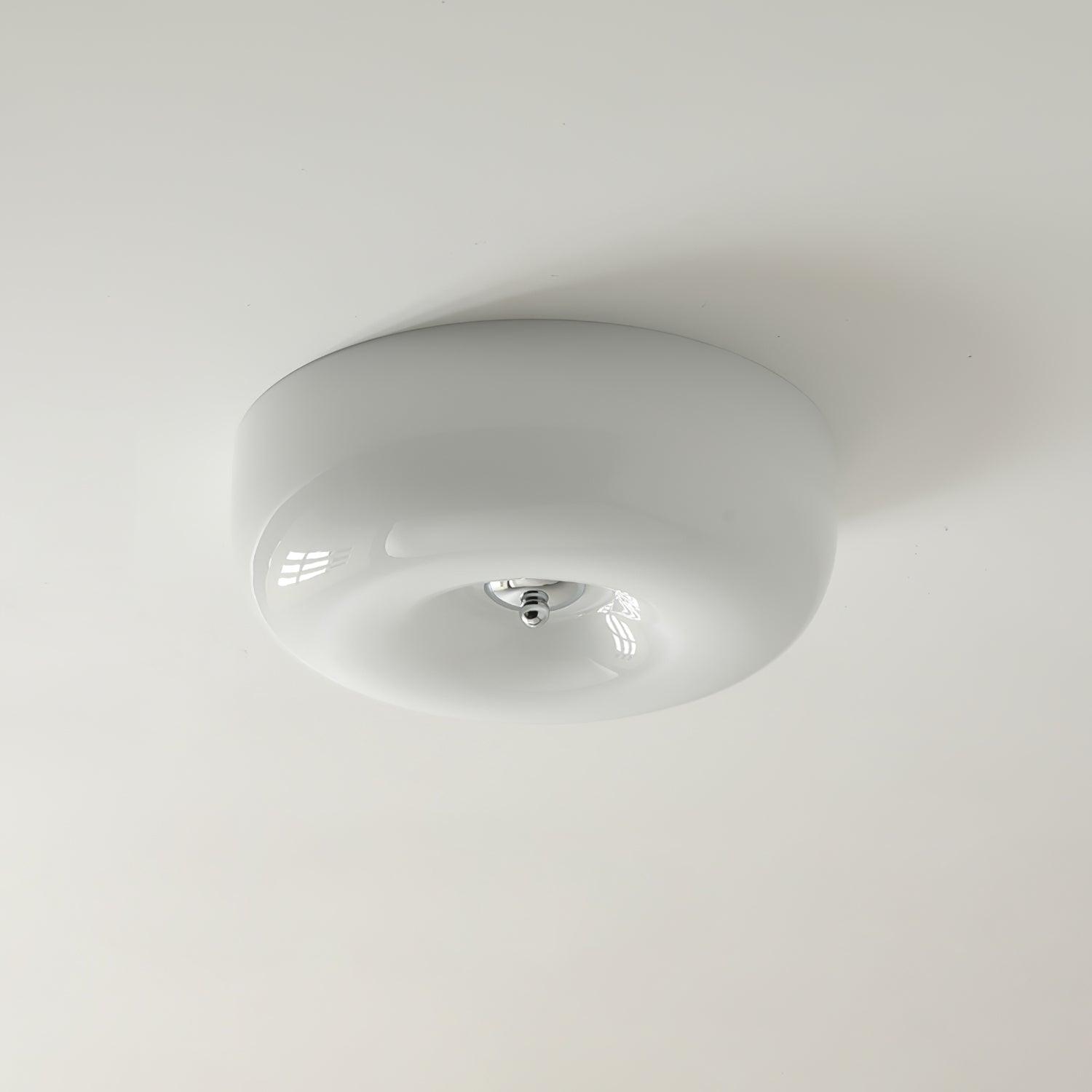 Glass Pudding Ceiling Light