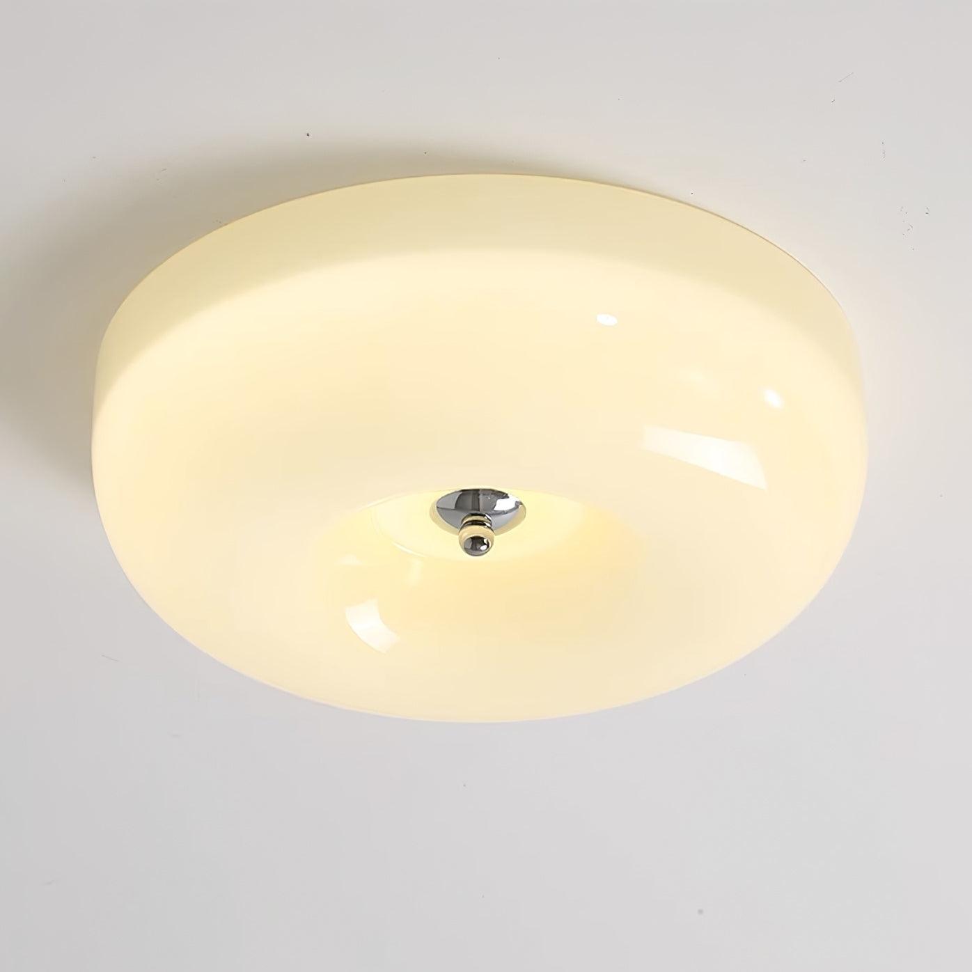 Glass Pudding Ceiling Light