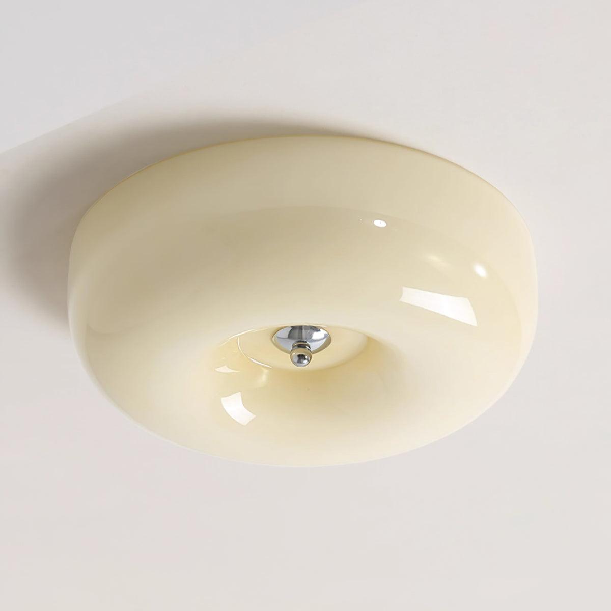 Glass Pudding Ceiling Light