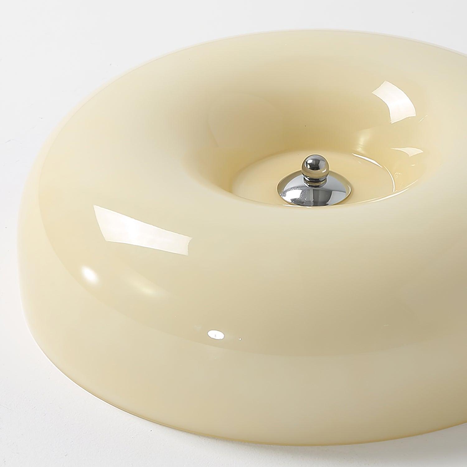 Glass Pudding Ceiling Light