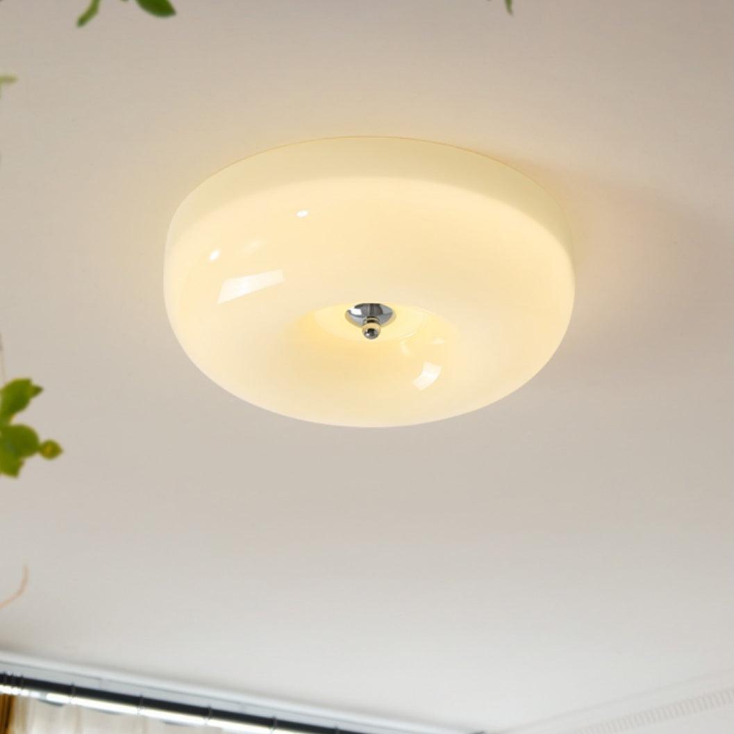 Glass Pudding Ceiling Light