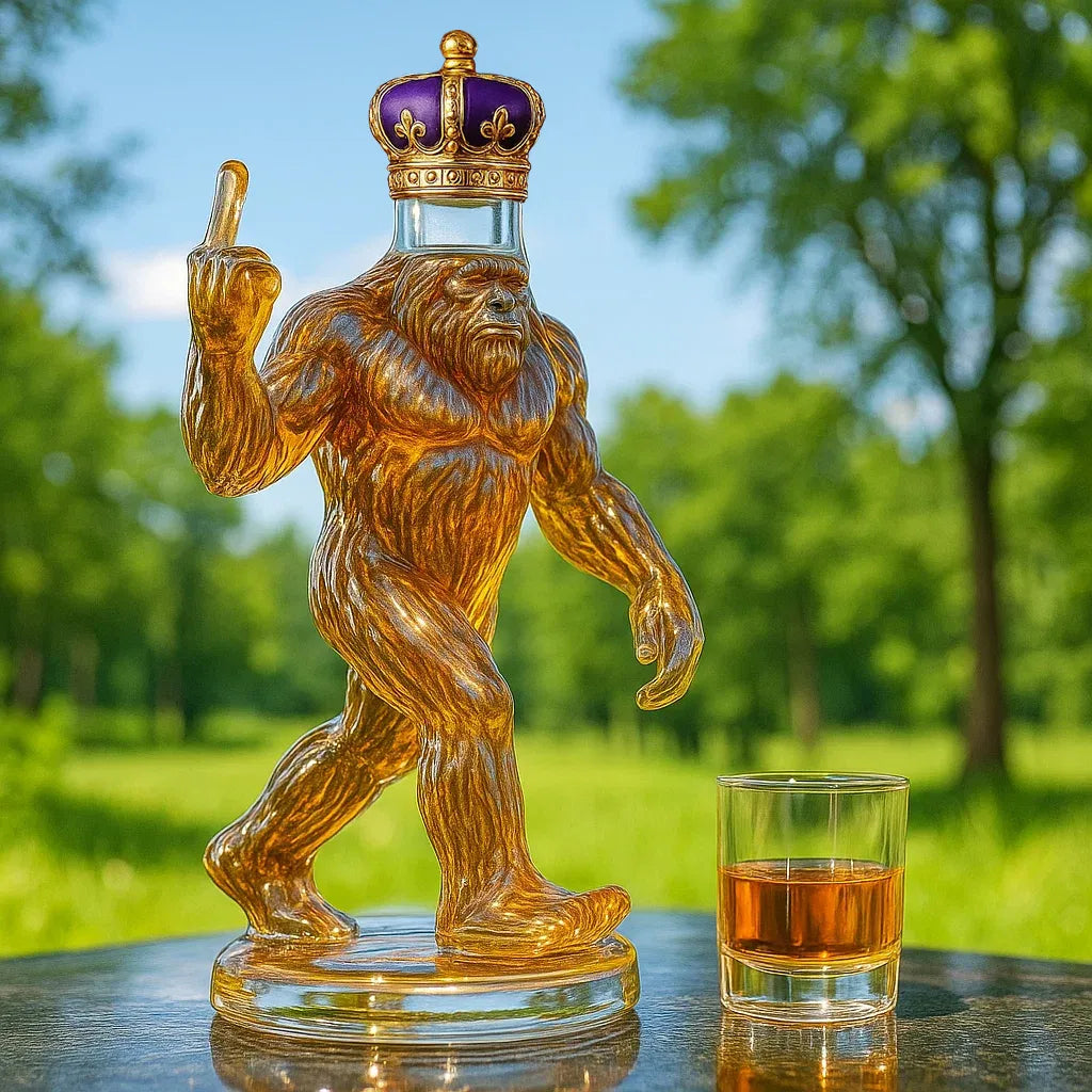 Bigfoot Sculpted Whiskey Decanter