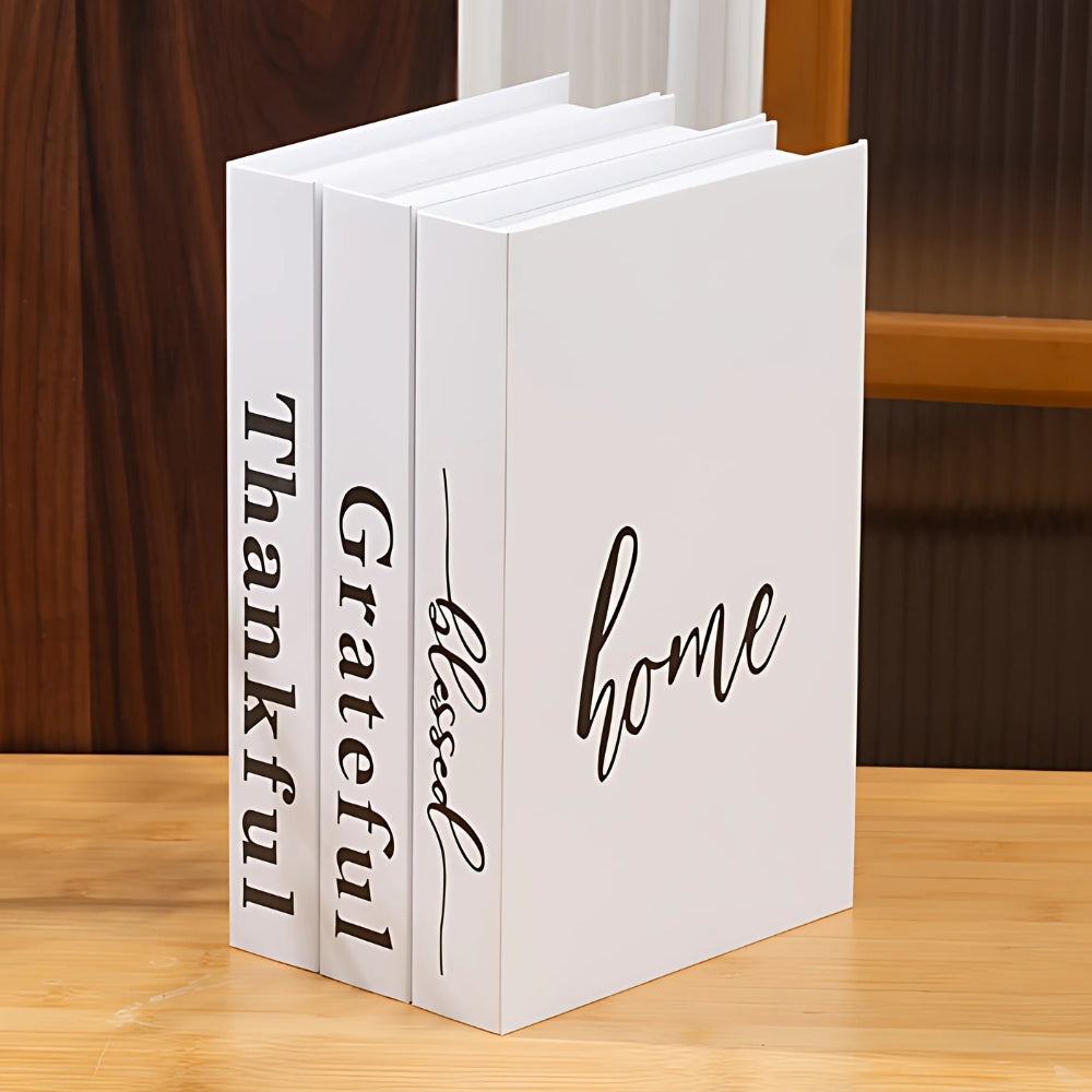 Inspirational Book Stack Decor