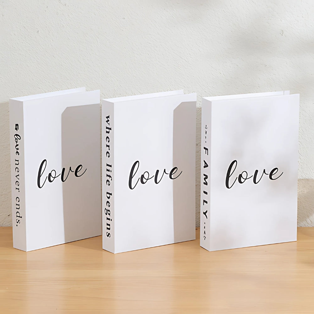 Inspirational Book Stack Decor