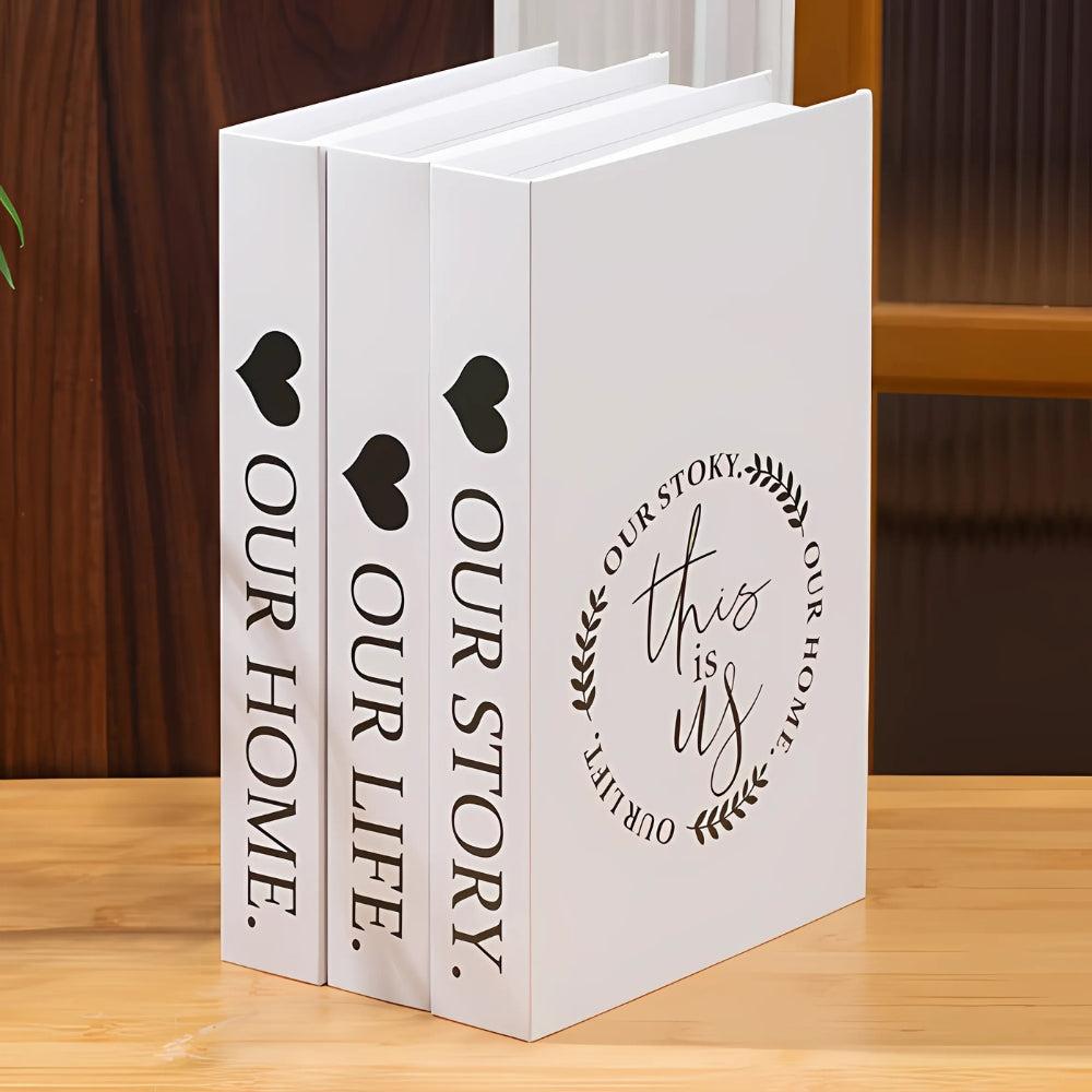 Inspirational Book Stack Decor