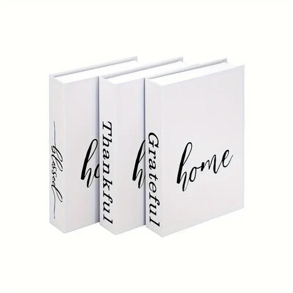 Inspirational Book Stack Decor