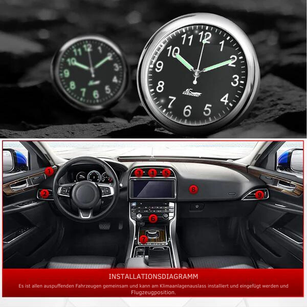 Mini Vehicle Clock