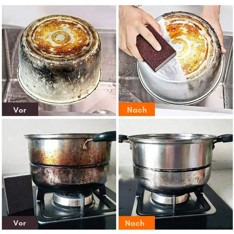 Carborundum Nano Scrub Sponge Set