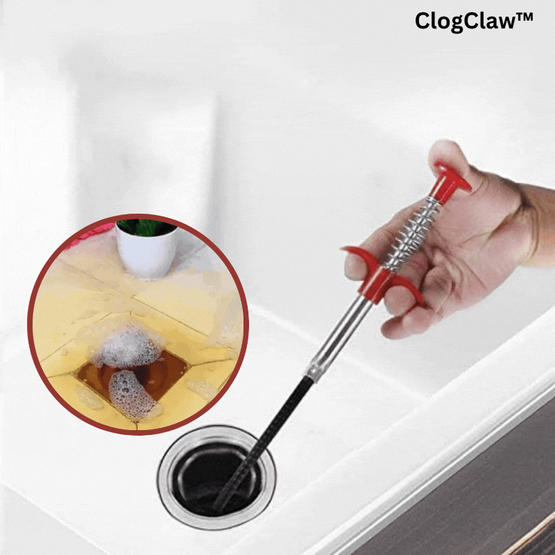 Four-Claw Drain Unclogger Tool
