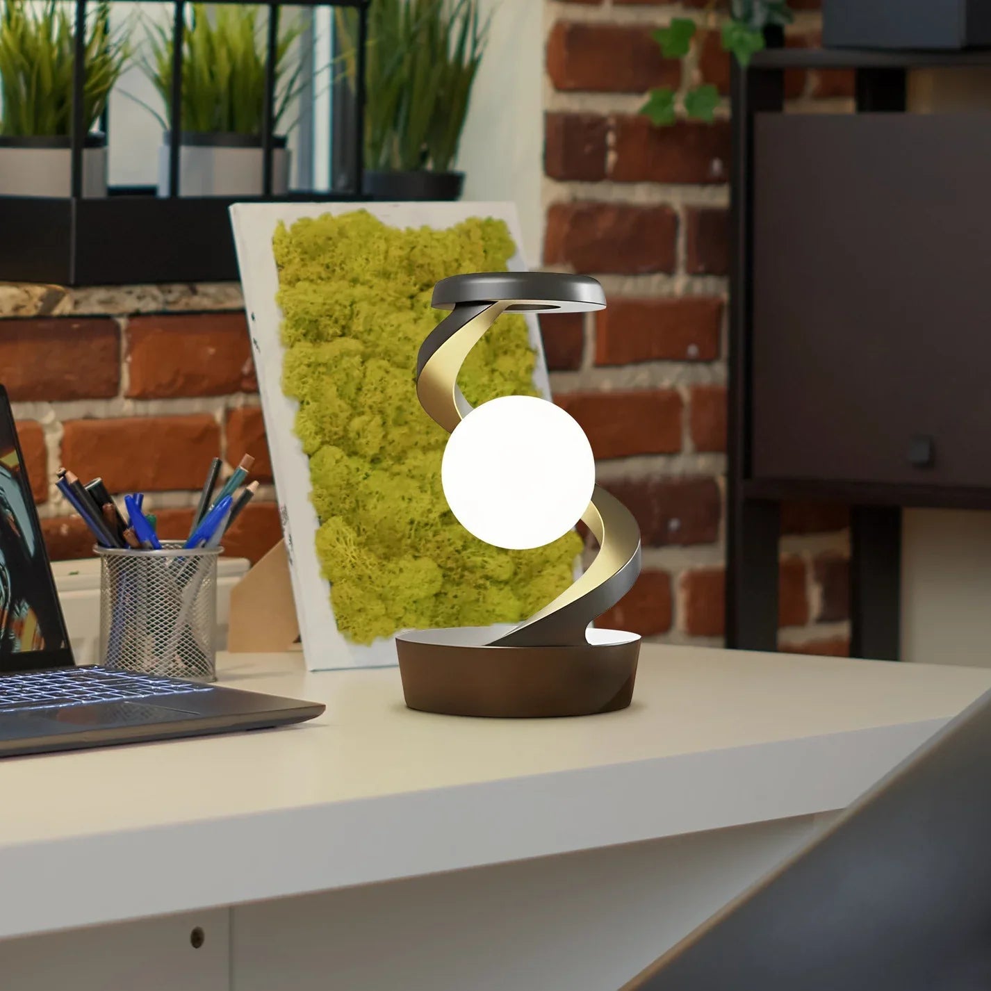 Spiral Orbit Lamp
