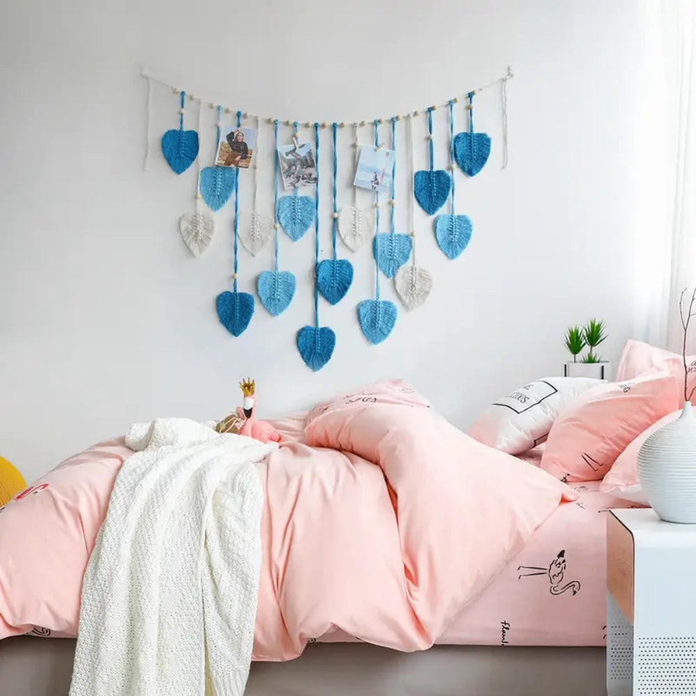 Leaf Pattern Macrame Hanging