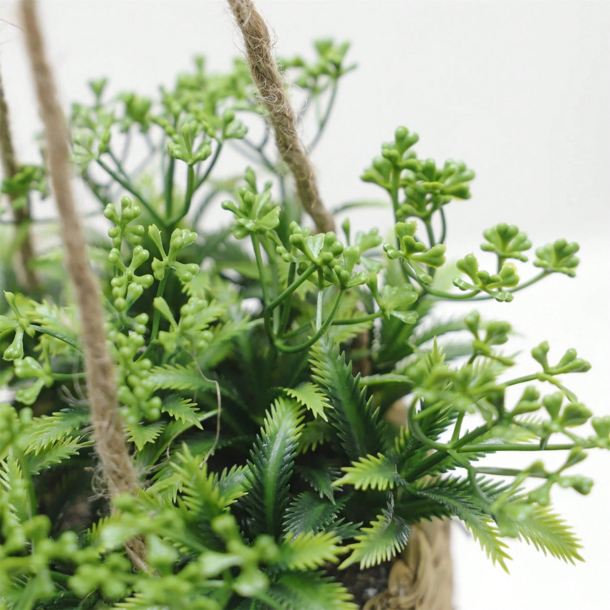 Hanging Faux Plant Basket