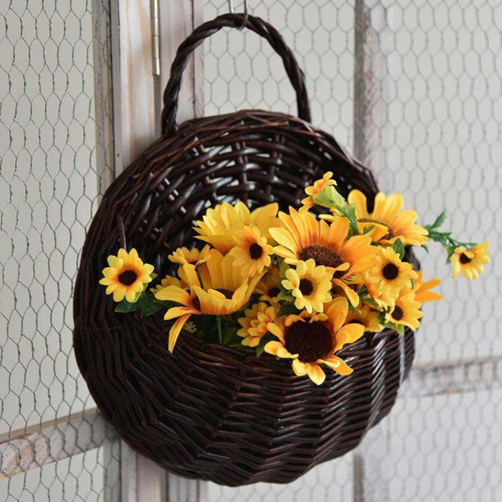 Handwoven Hanging Storage Basket