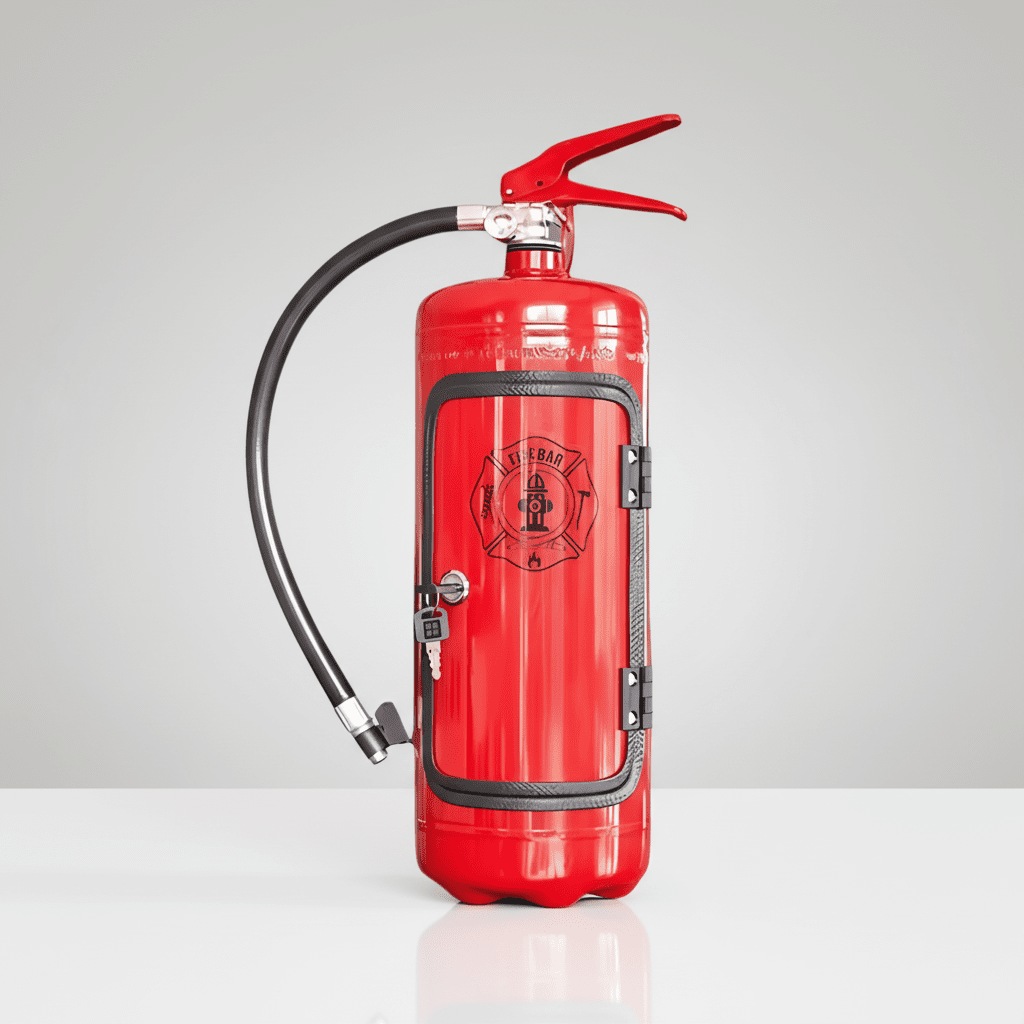 Extinguisher Flask Bar Cabinet