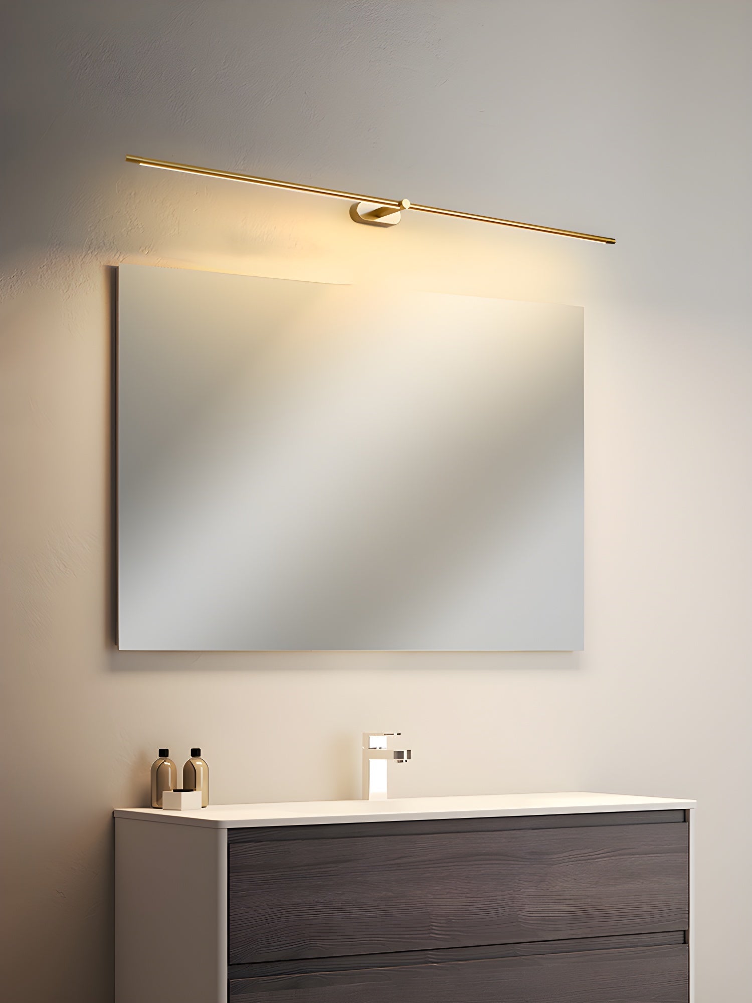 Minimalist Linear Rechargeable Wall Lamp