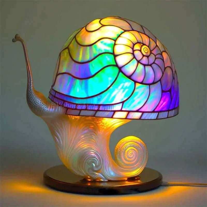 Mosaic Glass Table Lamp