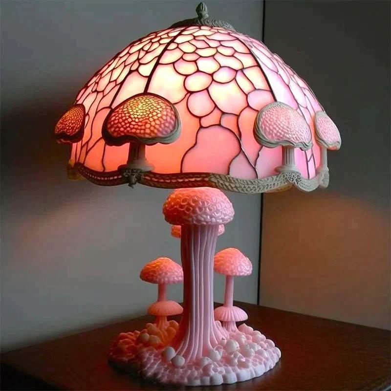 Mosaic Glass Table Lamp