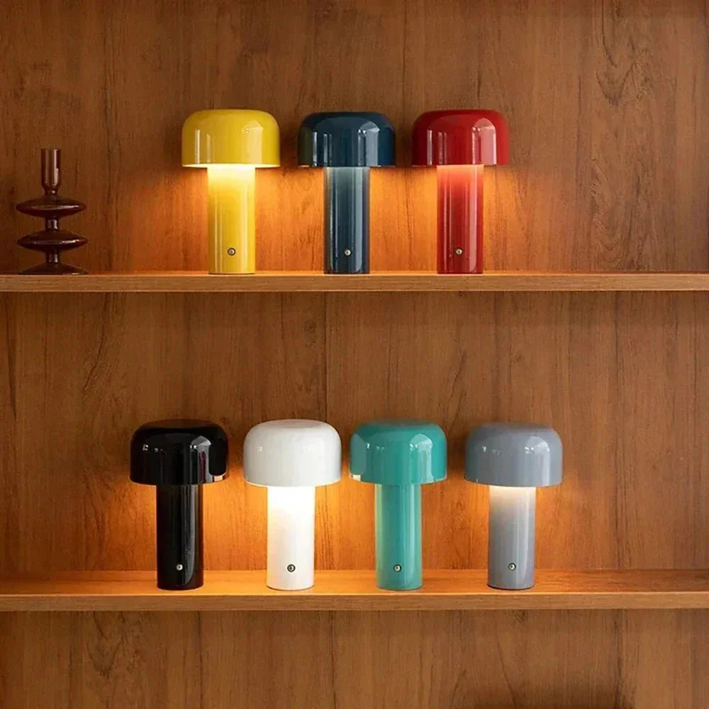 Cordless Mushroom Table Lamp