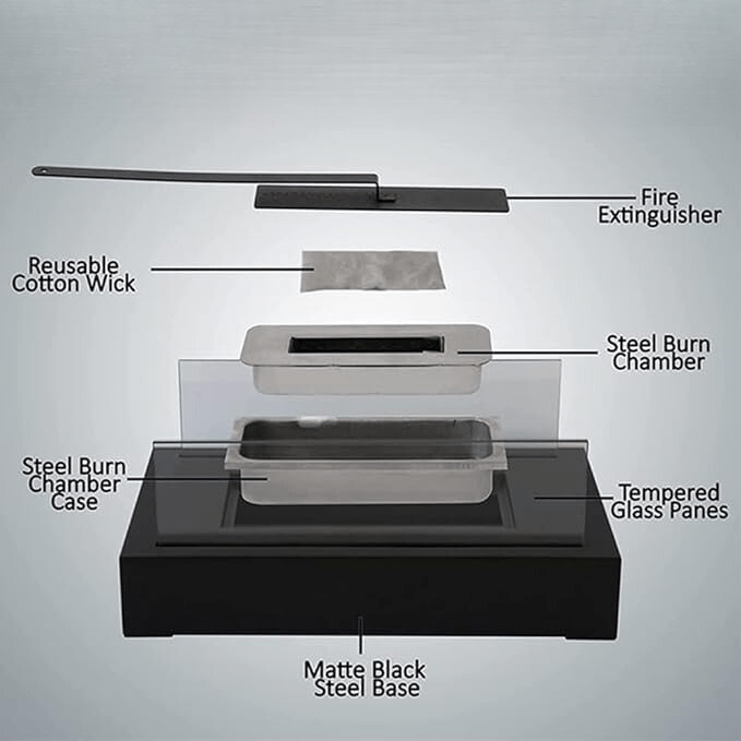 Portable Flame Table Fireplace