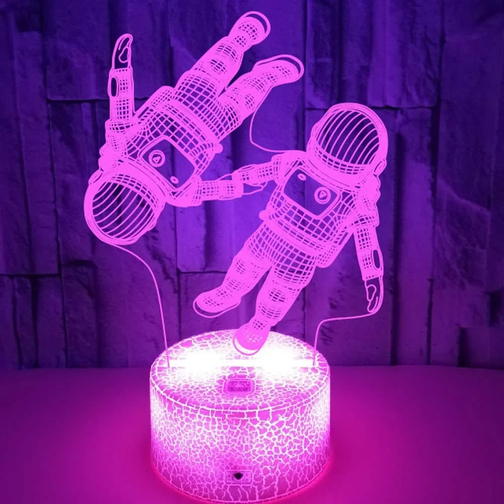 3D LED Astronaut Night Light
