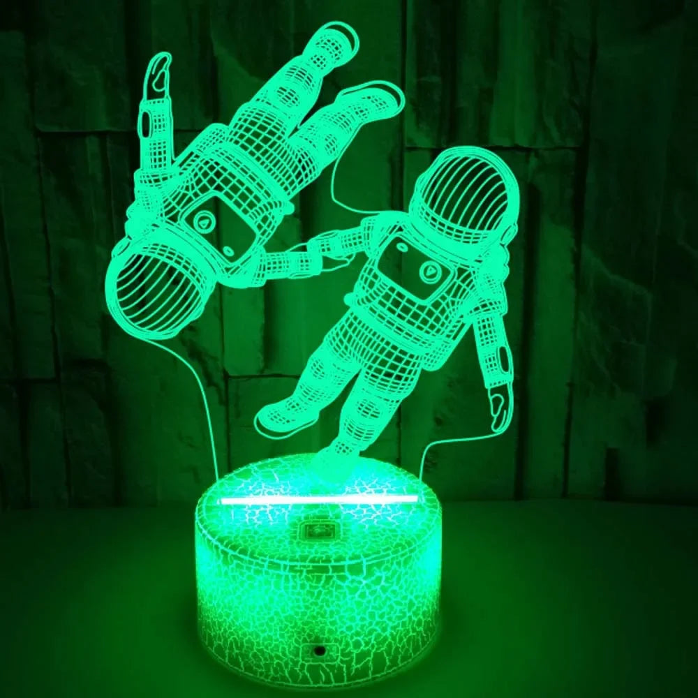 3D LED Astronaut Night Light