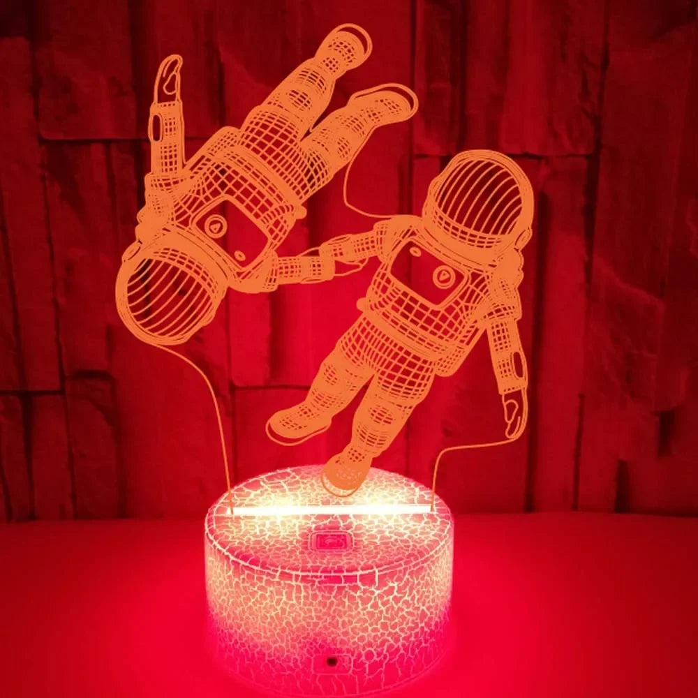 3D LED Astronaut Night Light