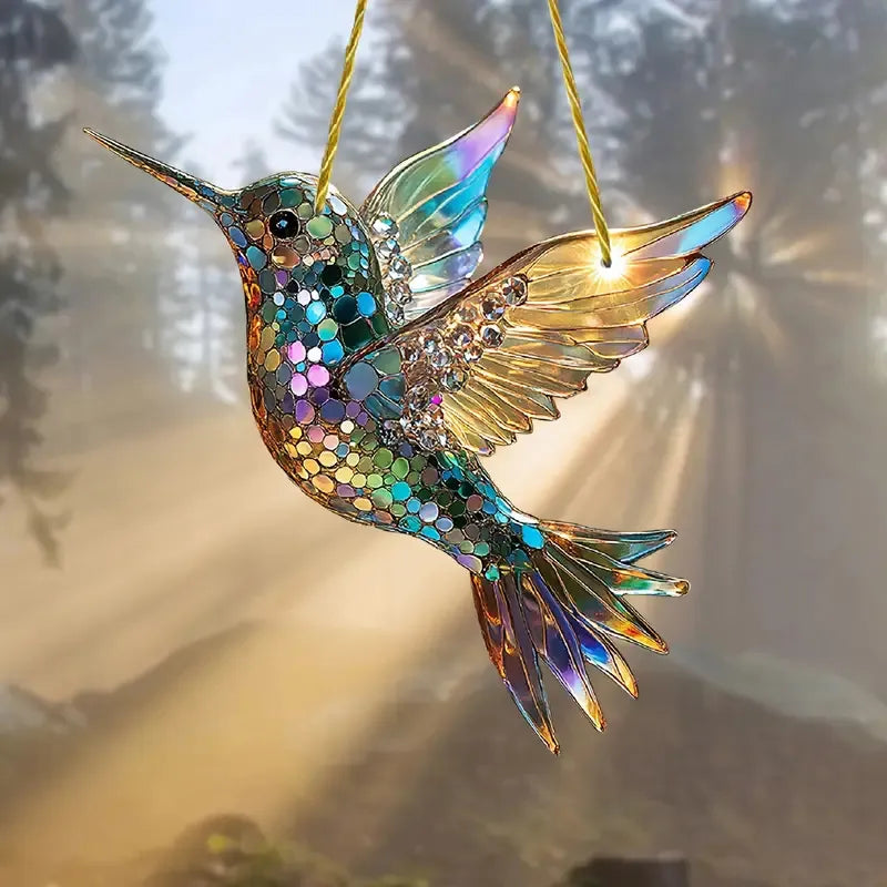 Hummingbird Acrylic Window Suncatcher