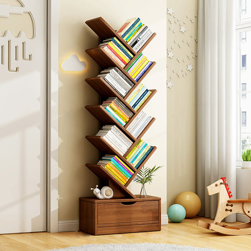 Rectangular Wood Bookshelves