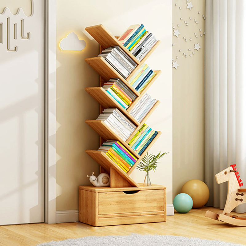 Rectangular Wood Bookshelves