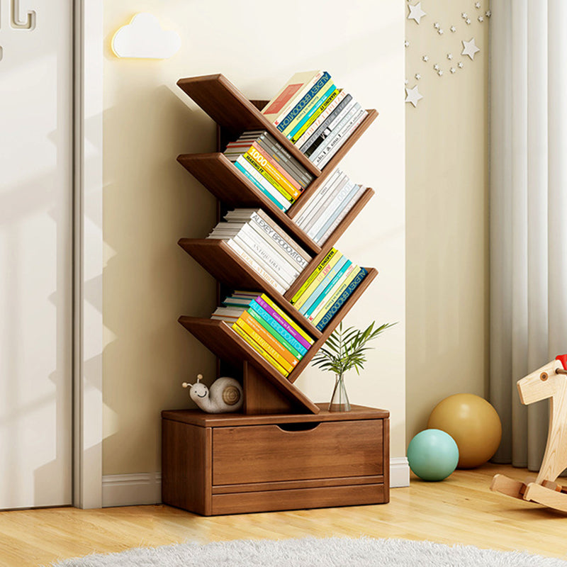 Rectangular Wood Bookshelves