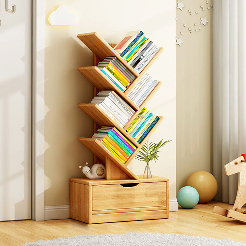 Rectangular Wood Bookshelves