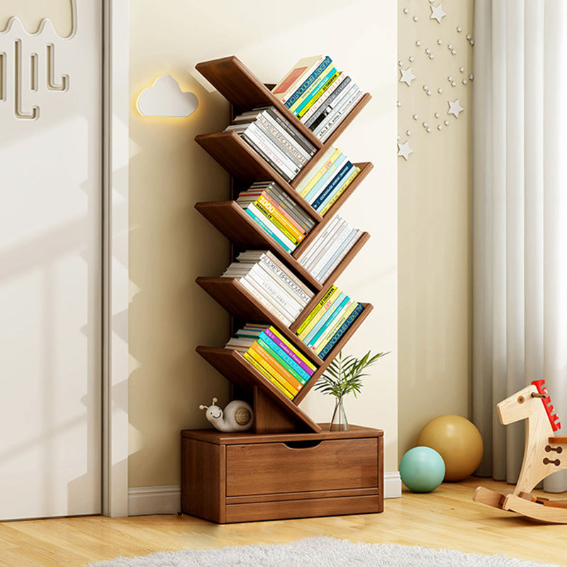 Rectangular Wood Bookshelves