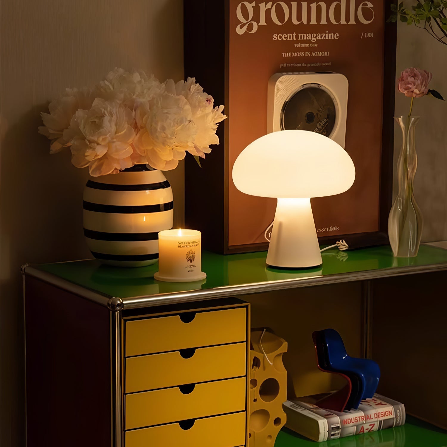 Mushroom Portable Table Lamp