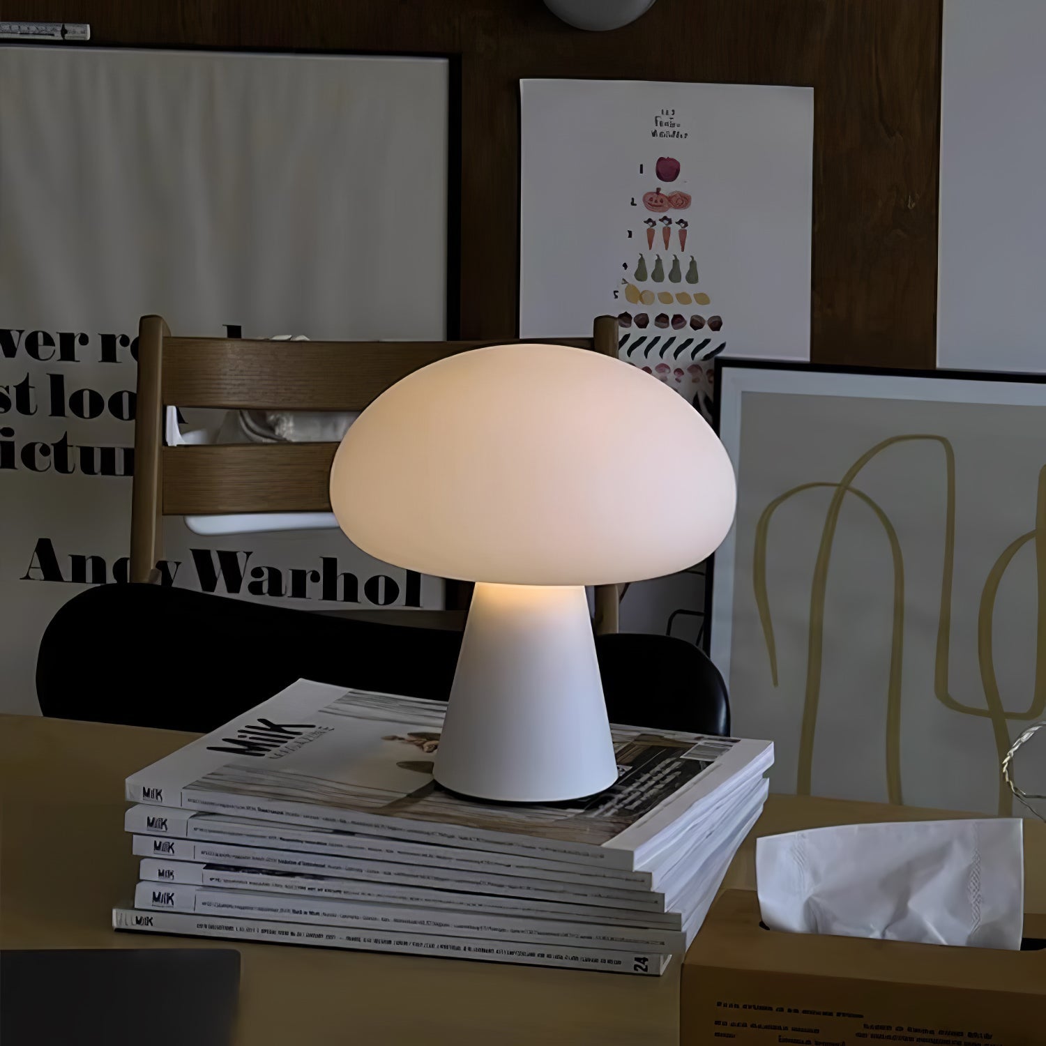 Mushroom Portable Table Lamp