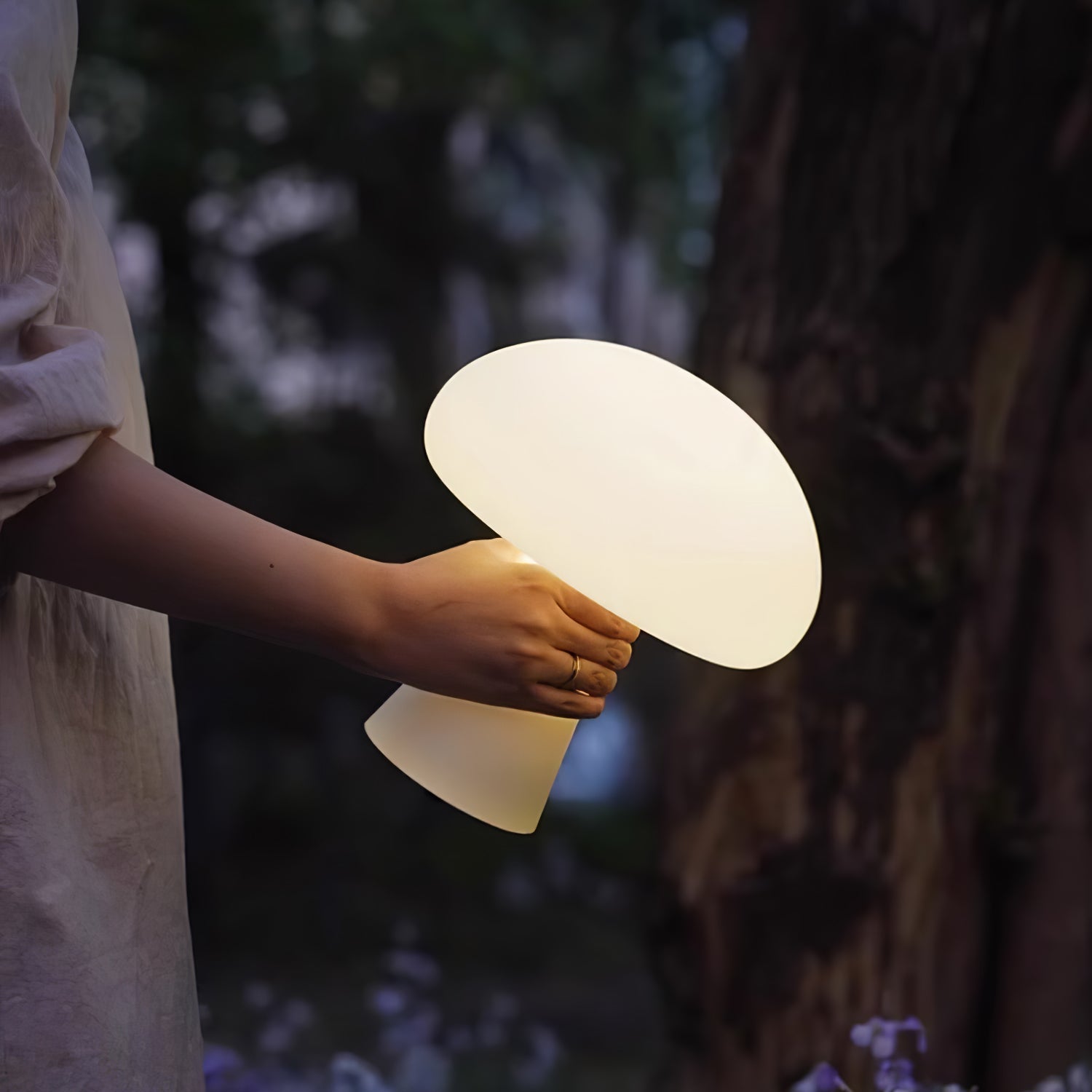 Mushroom Portable Table Lamp