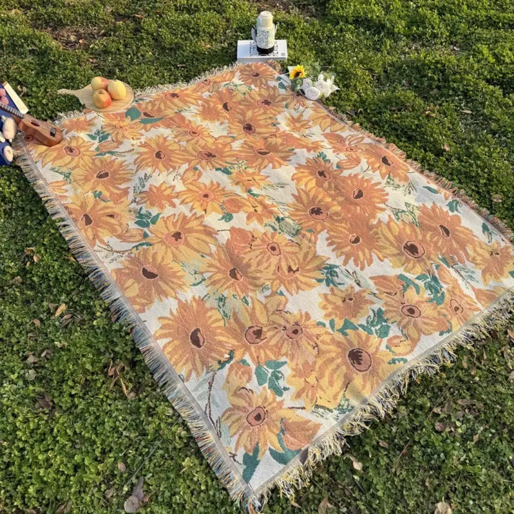 Floral Outdoor Picnic Mat