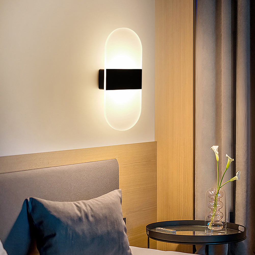 Glass Sconce Light