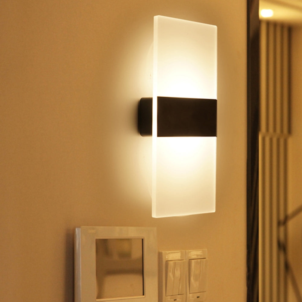 Glass Sconce Light