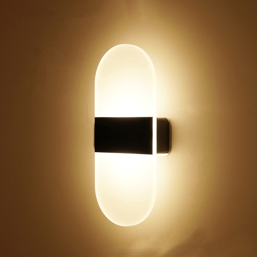 Glass Sconce Light