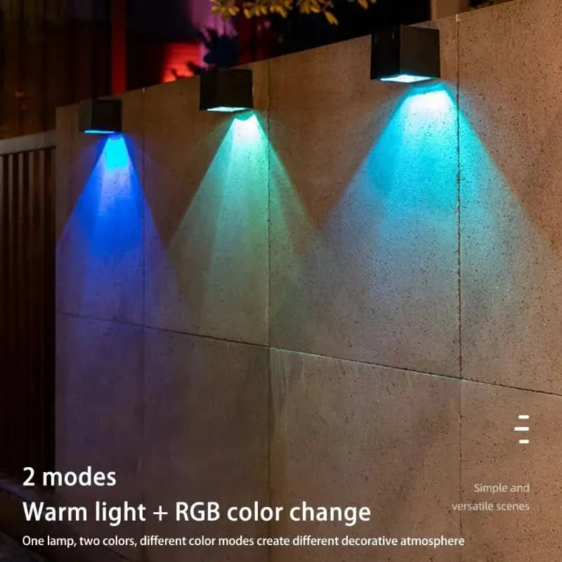 Solar LED Outdoor Wall Light